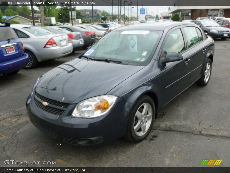 Slate Metallic / Gray 2008 Chevrolet Cobalt LT Sedan