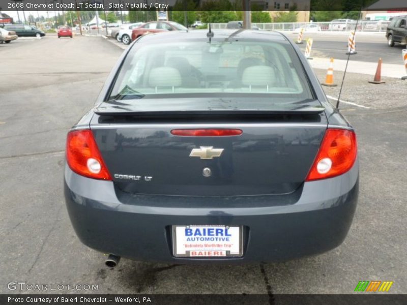Slate Metallic / Gray 2008 Chevrolet Cobalt LT Sedan