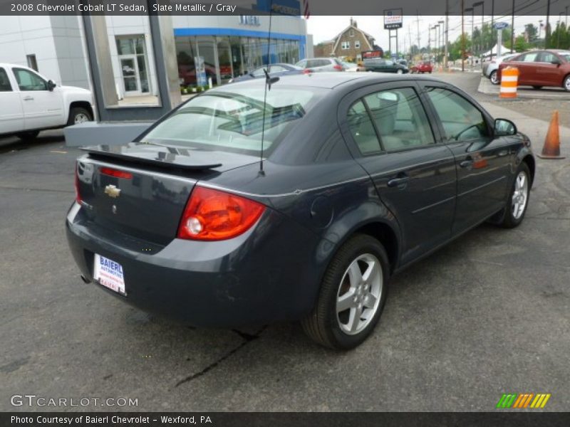 Slate Metallic / Gray 2008 Chevrolet Cobalt LT Sedan
