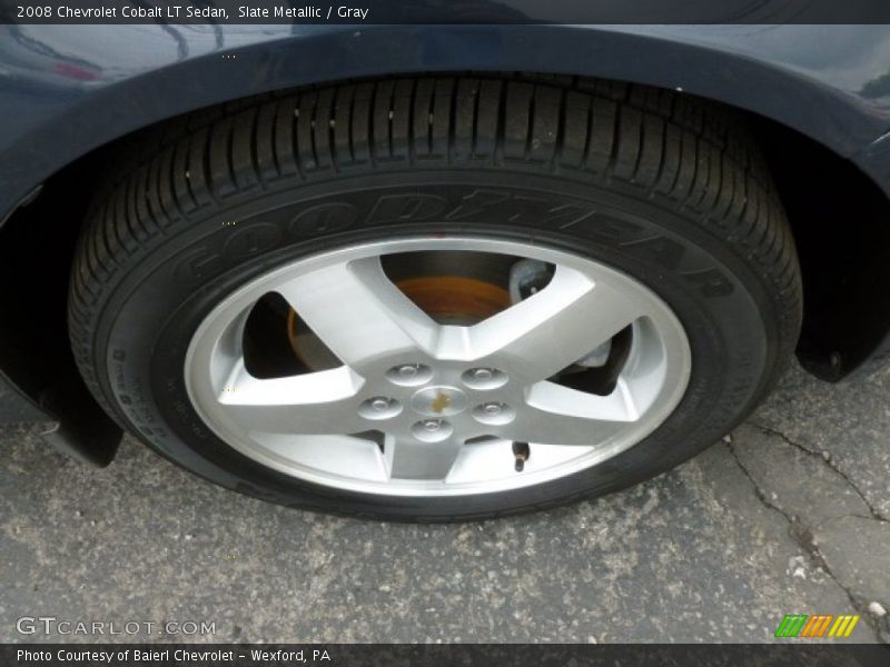 Slate Metallic / Gray 2008 Chevrolet Cobalt LT Sedan