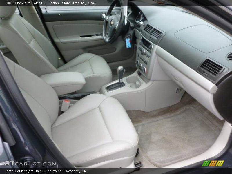 Slate Metallic / Gray 2008 Chevrolet Cobalt LT Sedan