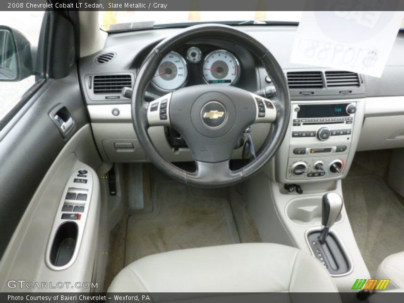 Slate Metallic / Gray 2008 Chevrolet Cobalt LT Sedan