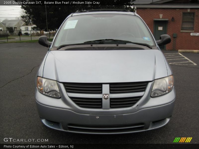 Butane Blue Pearl / Medium Slate Gray 2005 Dodge Caravan SXT