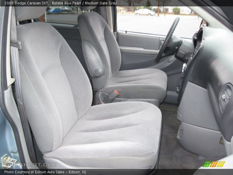 Butane Blue Pearl / Medium Slate Gray 2005 Dodge Caravan SXT