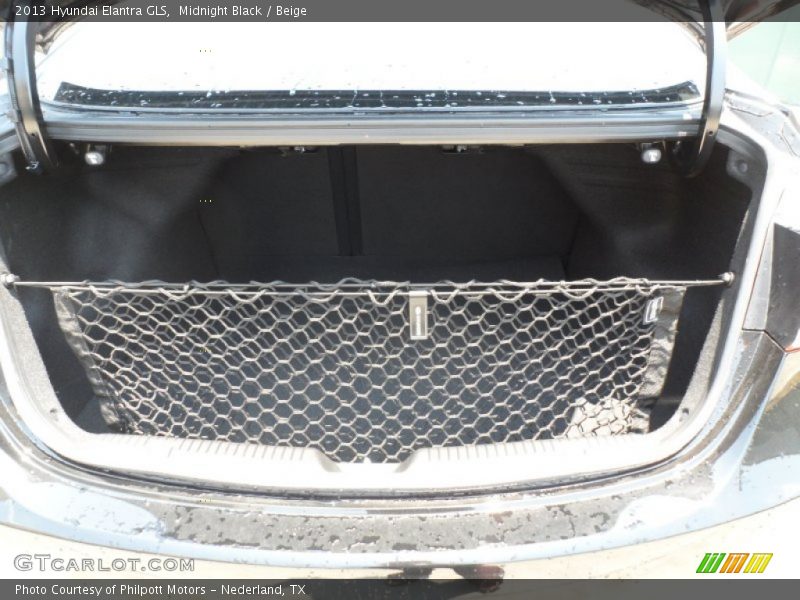 Midnight Black / Beige 2013 Hyundai Elantra GLS
