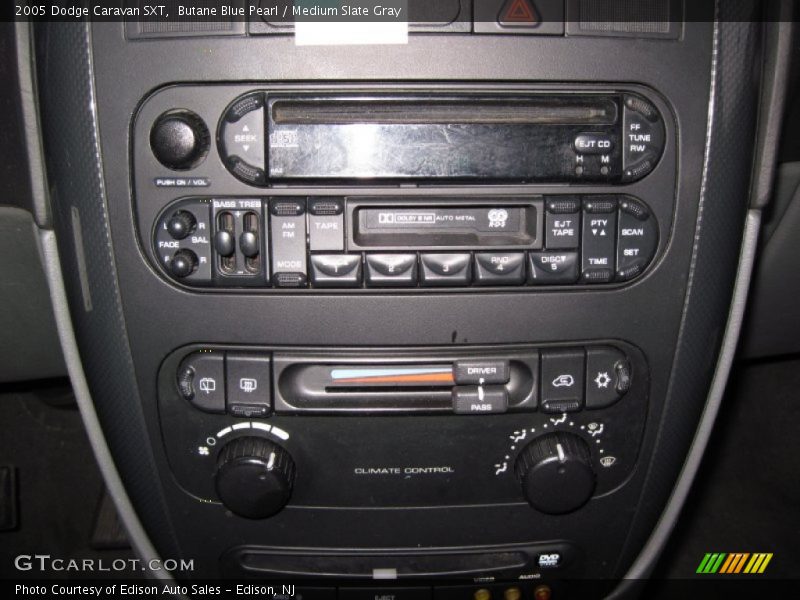 Butane Blue Pearl / Medium Slate Gray 2005 Dodge Caravan SXT
