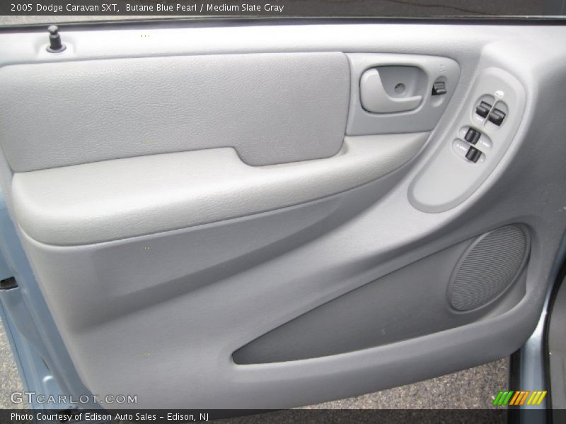 Butane Blue Pearl / Medium Slate Gray 2005 Dodge Caravan SXT