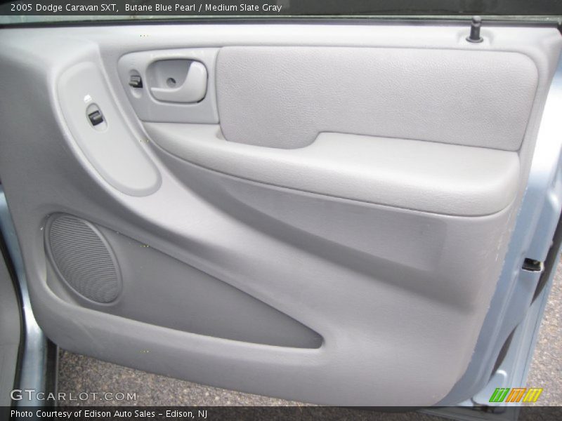 Butane Blue Pearl / Medium Slate Gray 2005 Dodge Caravan SXT