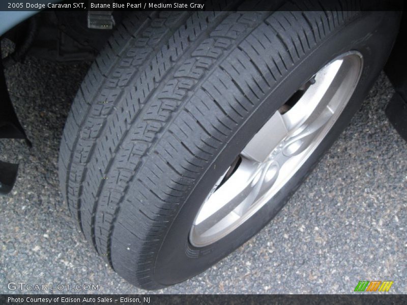Butane Blue Pearl / Medium Slate Gray 2005 Dodge Caravan SXT