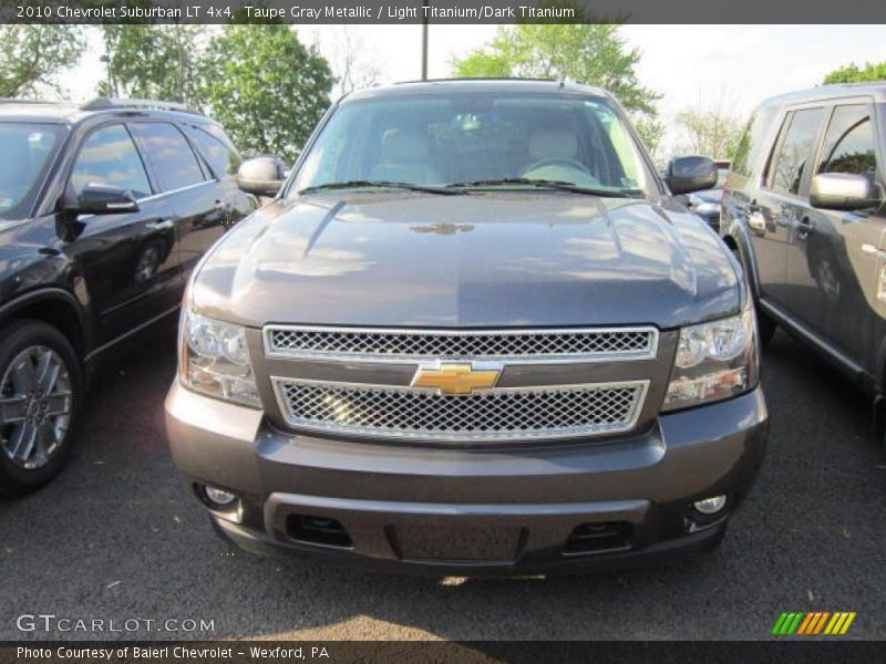 Taupe Gray Metallic / Light Titanium/Dark Titanium 2010 Chevrolet Suburban LT 4x4
