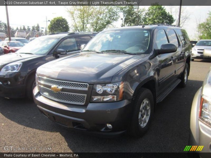 Taupe Gray Metallic / Light Titanium/Dark Titanium 2010 Chevrolet Suburban LT 4x4