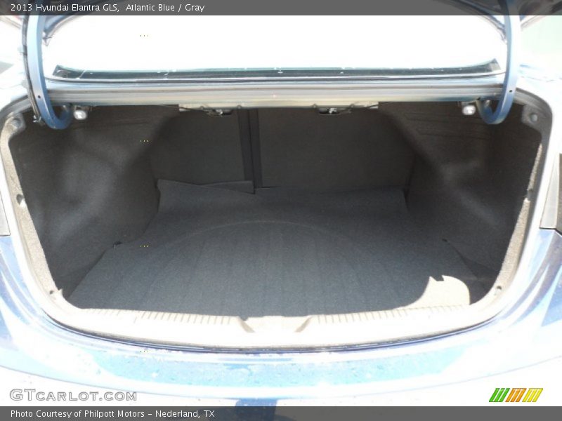 Atlantic Blue / Gray 2013 Hyundai Elantra GLS