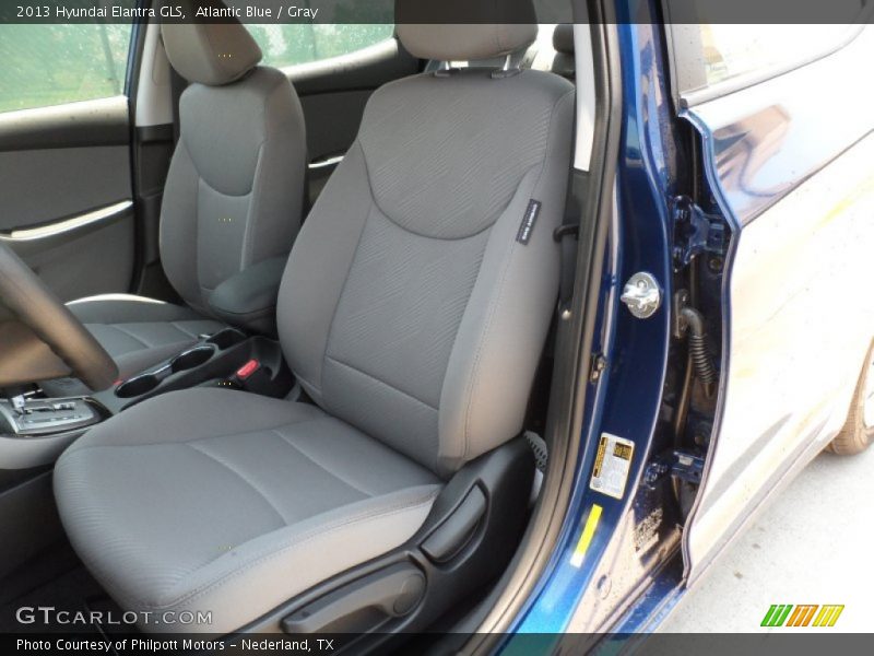  2013 Elantra GLS Gray Interior