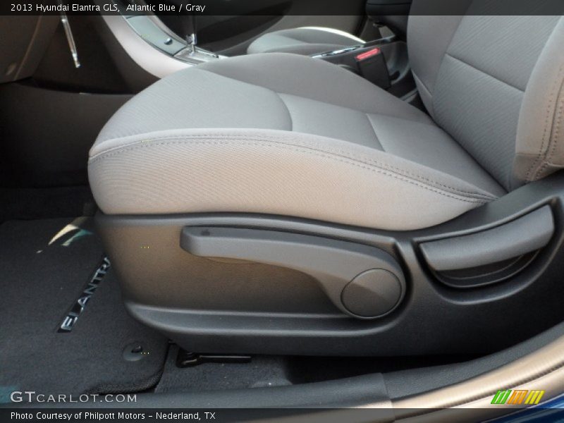 Front Seat of 2013 Elantra GLS