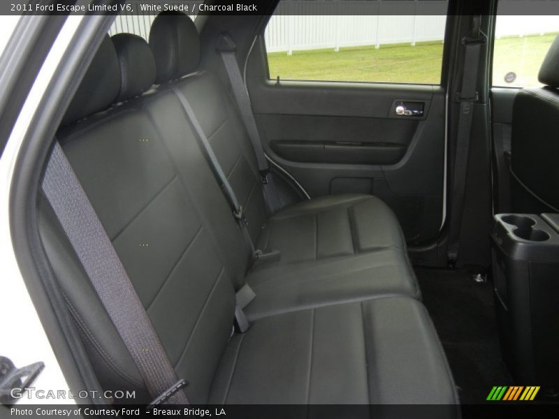 White Suede / Charcoal Black 2011 Ford Escape Limited V6