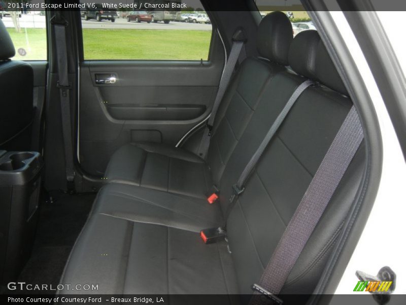 White Suede / Charcoal Black 2011 Ford Escape Limited V6
