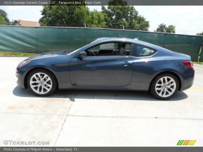  2013 Genesis Coupe 2.0T Parabolica Blue