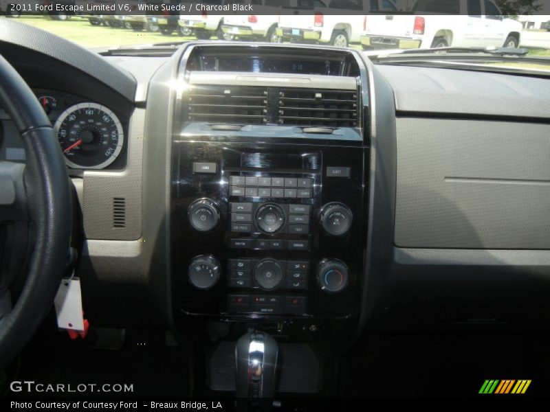 White Suede / Charcoal Black 2011 Ford Escape Limited V6