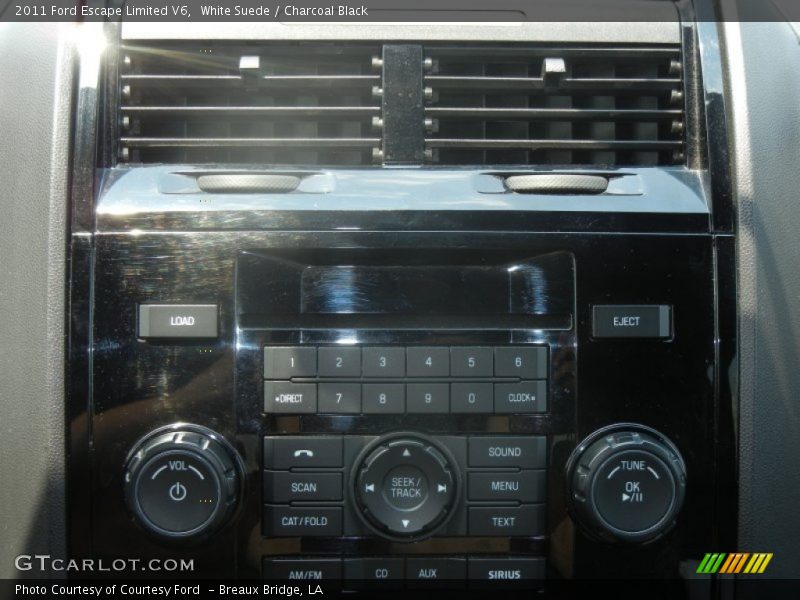 White Suede / Charcoal Black 2011 Ford Escape Limited V6