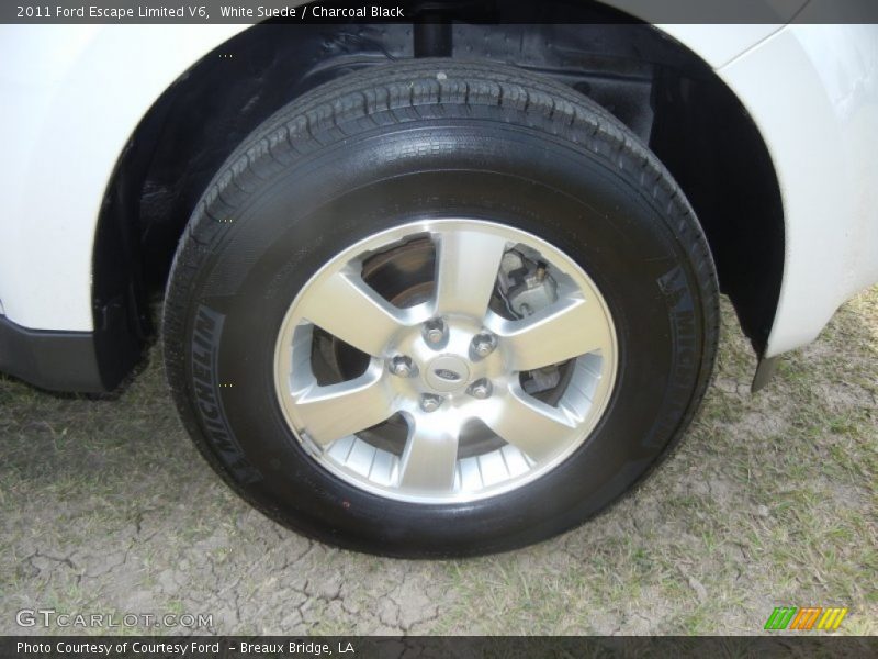 White Suede / Charcoal Black 2011 Ford Escape Limited V6