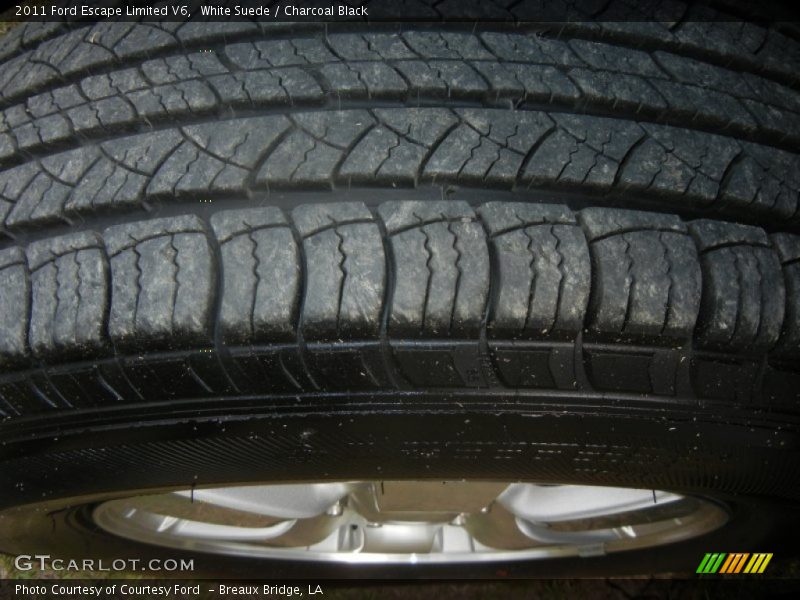 White Suede / Charcoal Black 2011 Ford Escape Limited V6