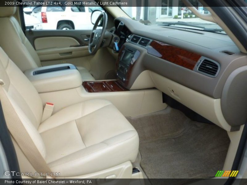 Gold Mist Metallic / Light Cashmere 2009 Chevrolet Tahoe LTZ 4x4