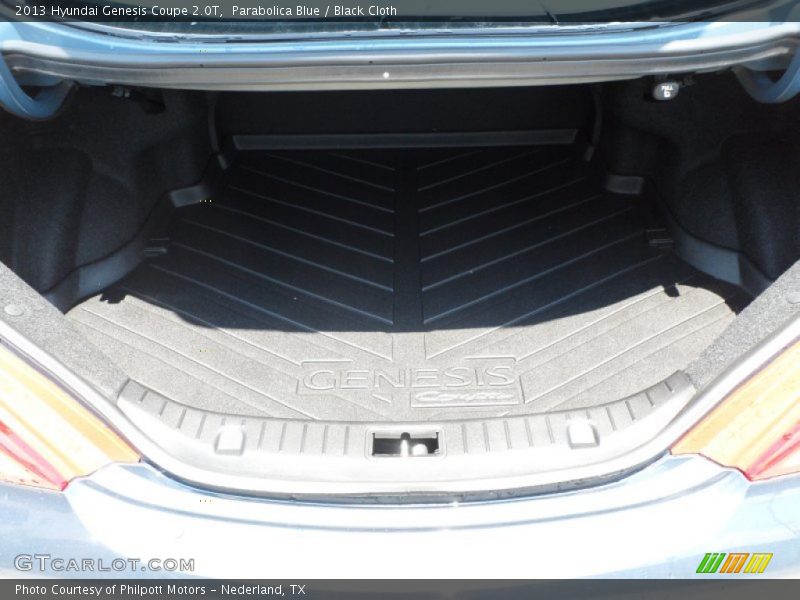 Parabolica Blue / Black Cloth 2013 Hyundai Genesis Coupe 2.0T