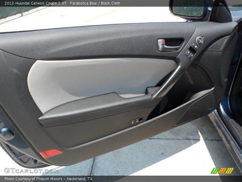 Parabolica Blue / Black Cloth 2013 Hyundai Genesis Coupe 2.0T