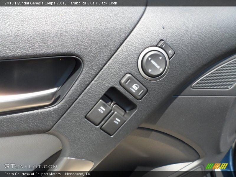 Parabolica Blue / Black Cloth 2013 Hyundai Genesis Coupe 2.0T