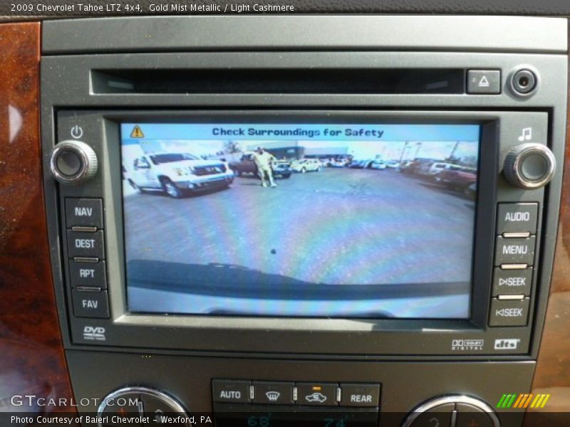 Gold Mist Metallic / Light Cashmere 2009 Chevrolet Tahoe LTZ 4x4