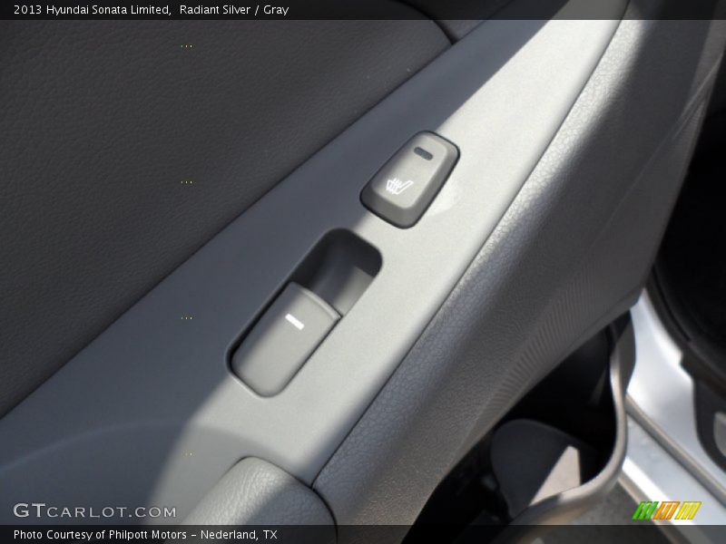 Radiant Silver / Gray 2013 Hyundai Sonata Limited