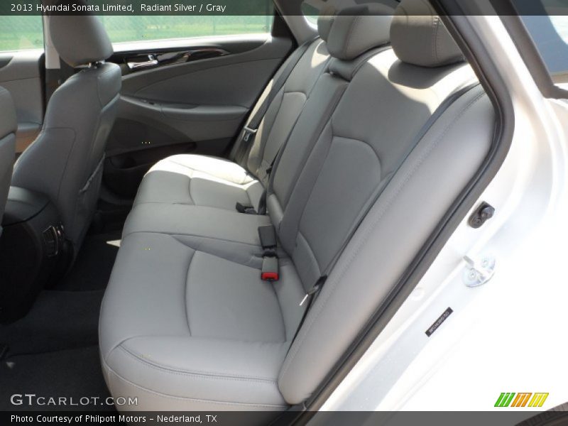 Radiant Silver / Gray 2013 Hyundai Sonata Limited