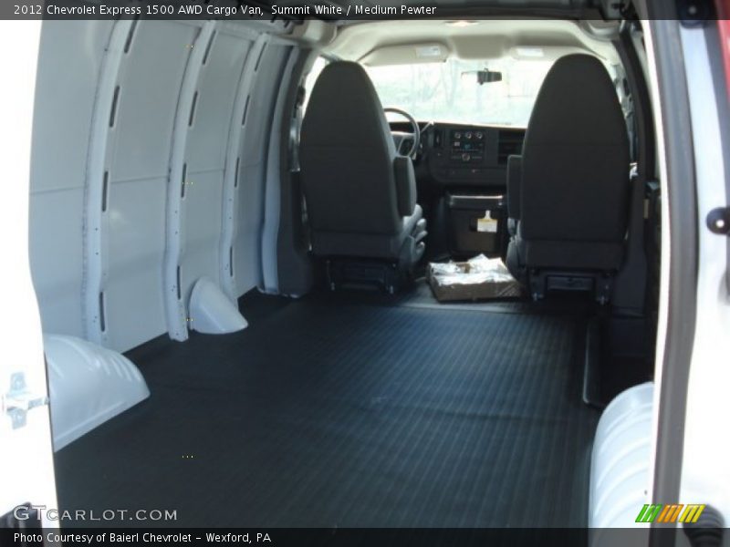 Summit White / Medium Pewter 2012 Chevrolet Express 1500 AWD Cargo Van