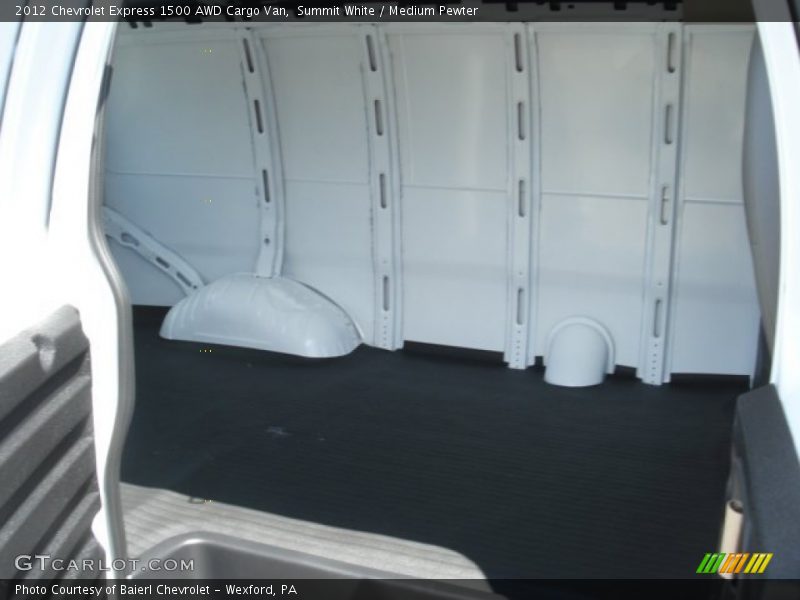 Summit White / Medium Pewter 2012 Chevrolet Express 1500 AWD Cargo Van