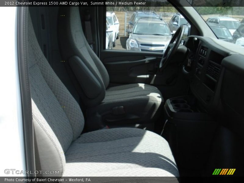 Summit White / Medium Pewter 2012 Chevrolet Express 1500 AWD Cargo Van