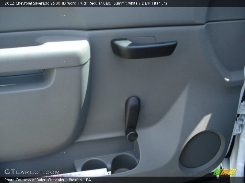 Summit White / Dark Titanium 2012 Chevrolet Silverado 2500HD Work Truck Regular Cab