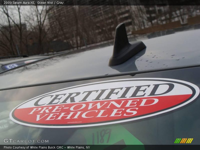 Ocean Mist / Gray 2009 Saturn Aura XE