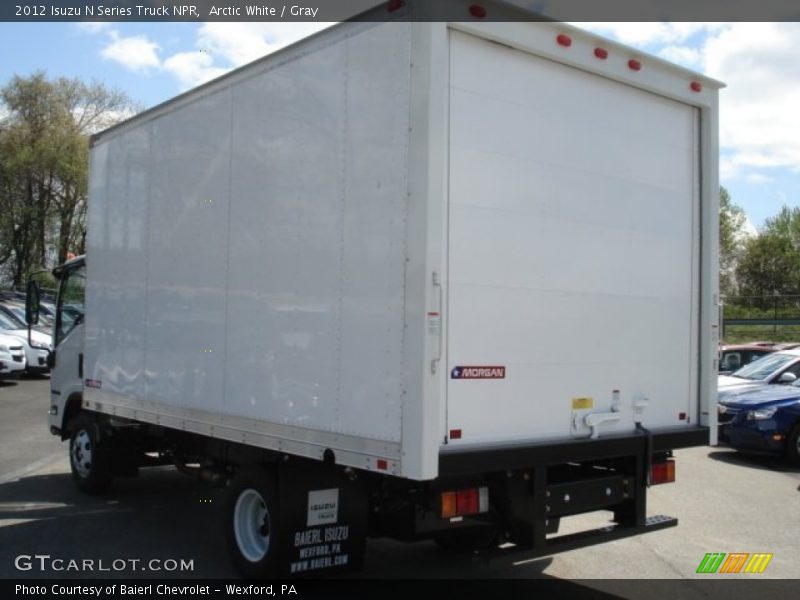 Arctic White / Gray 2012 Isuzu N Series Truck NPR