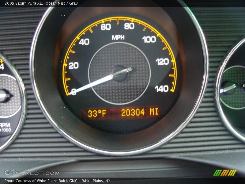 Ocean Mist / Gray 2009 Saturn Aura XE