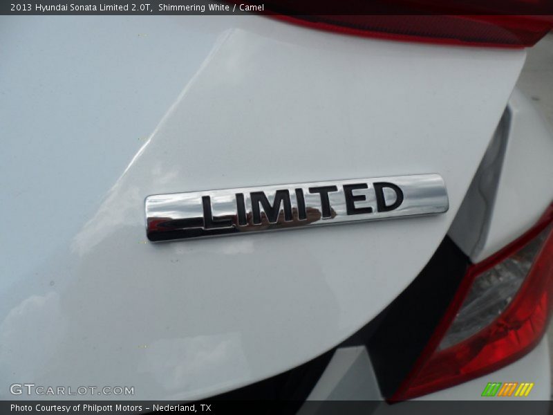  2013 Sonata Limited 2.0T Logo