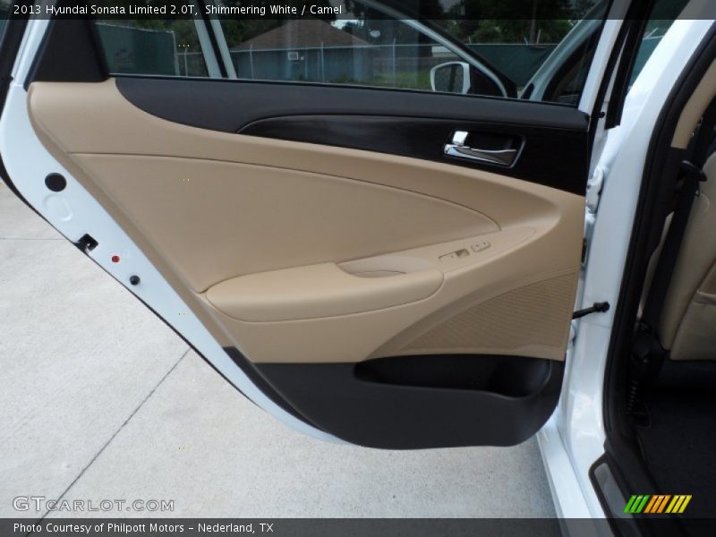 Door Panel of 2013 Sonata Limited 2.0T