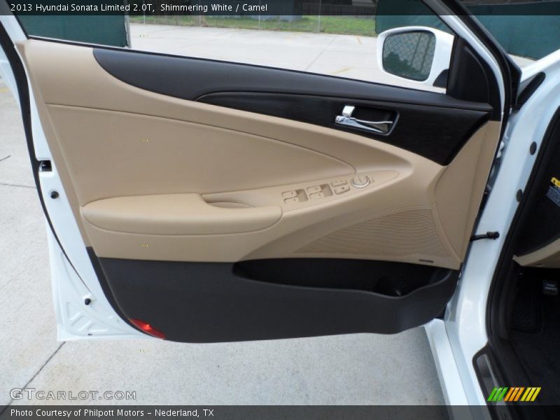 Door Panel of 2013 Sonata Limited 2.0T