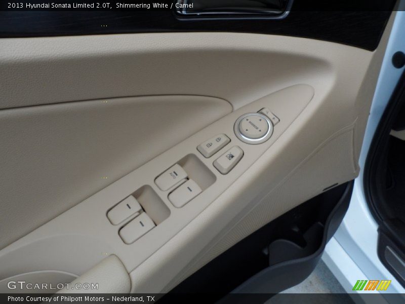 Controls of 2013 Sonata Limited 2.0T