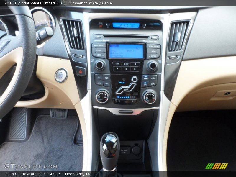Controls of 2013 Sonata Limited 2.0T