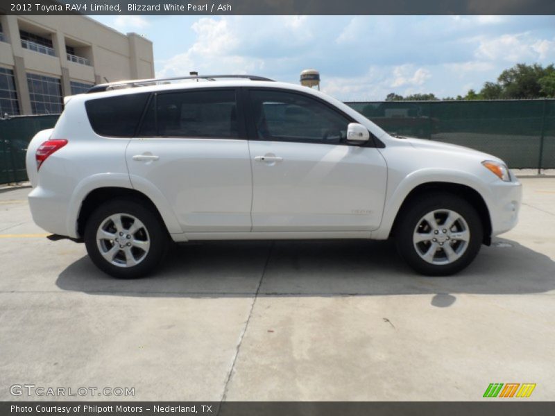  2012 RAV4 Limited Blizzard White Pearl