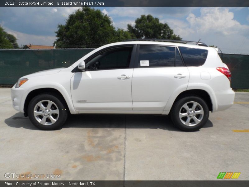  2012 RAV4 Limited Blizzard White Pearl