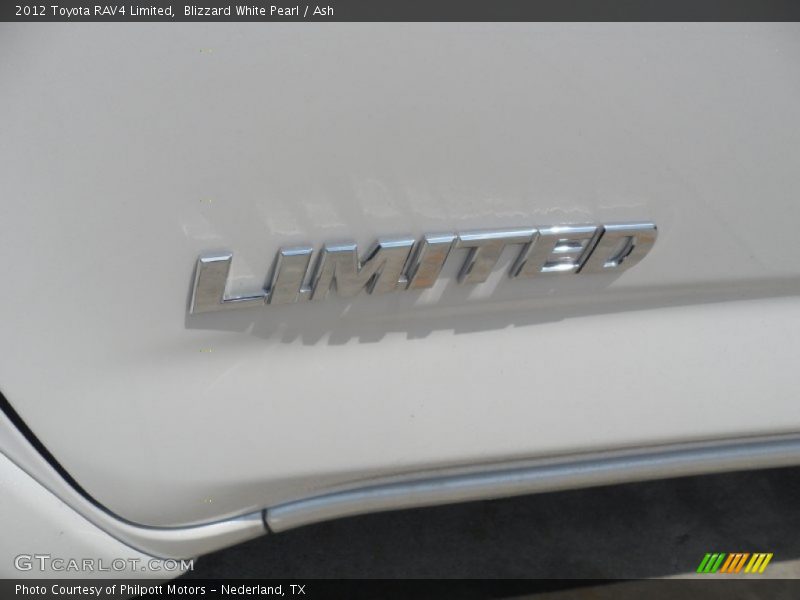  2012 RAV4 Limited Logo