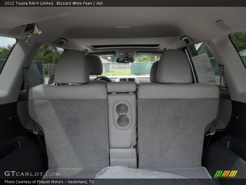 Blizzard White Pearl / Ash 2012 Toyota RAV4 Limited