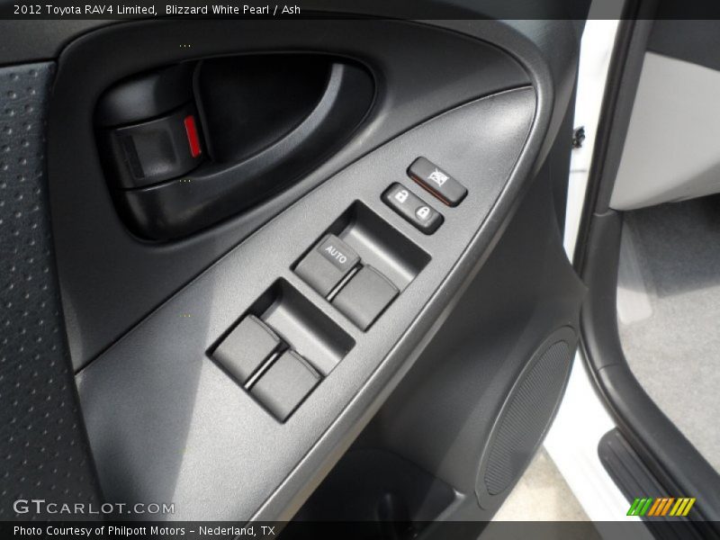 Blizzard White Pearl / Ash 2012 Toyota RAV4 Limited