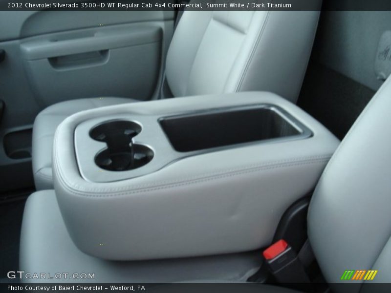 Summit White / Dark Titanium 2012 Chevrolet Silverado 3500HD WT Regular Cab 4x4 Commercial